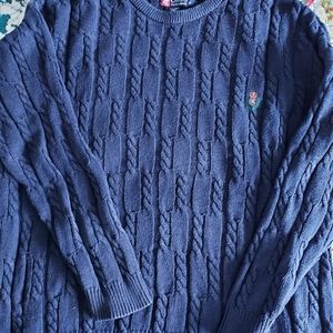 Chaps navy blue sweater size xl
